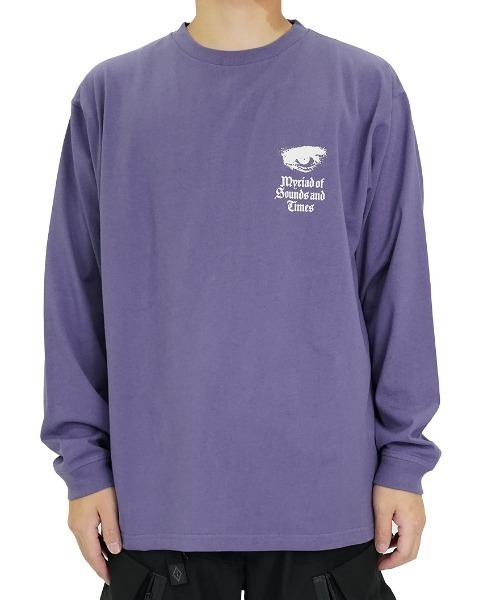 MANASTASH（マナスタッシュ）の「MANASTASH/マナスタッシュ/CiTee MYRIAD（Tシャツ/カットソー・メンズ・パープル/ホワイト/ブラック・MEDIUM/LARGE/X-LARGE/L/M/XL）」の4枚目の写真