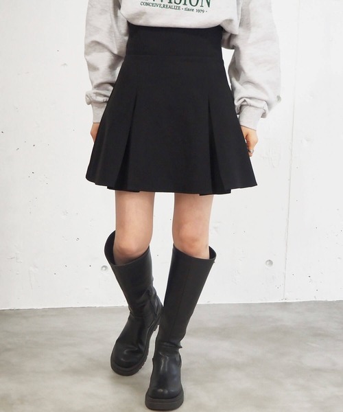 tiptop（ティップトップ）の「【2サイズ展開】プリーツミニスカ