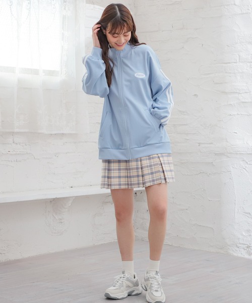 Honeys（ハニーズ）の「ボックスプリーツスカート（スカート・レディース・ホワイト系その他/ベージュ系その他/ブルー系その他/ブラック・L/LL/S/M/SS）」の18枚目の写真