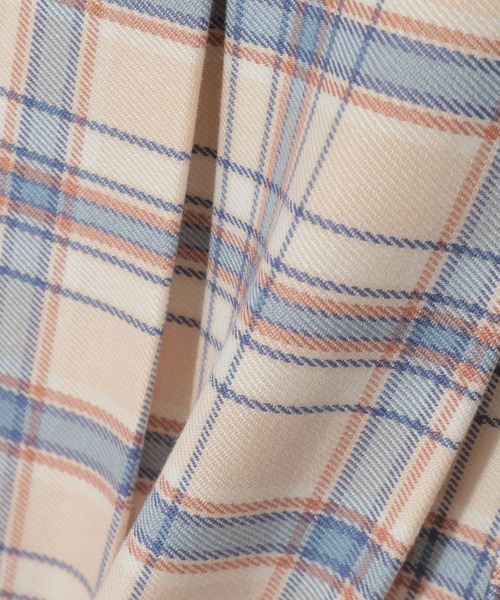 Honeys（ハニーズ）の「ボックスプリーツスカート（スカート・レディース・ホワイト系その他/ベージュ系その他/ブルー系その他/ブラック・L/LL/S/M/SS）」の5枚目の写真