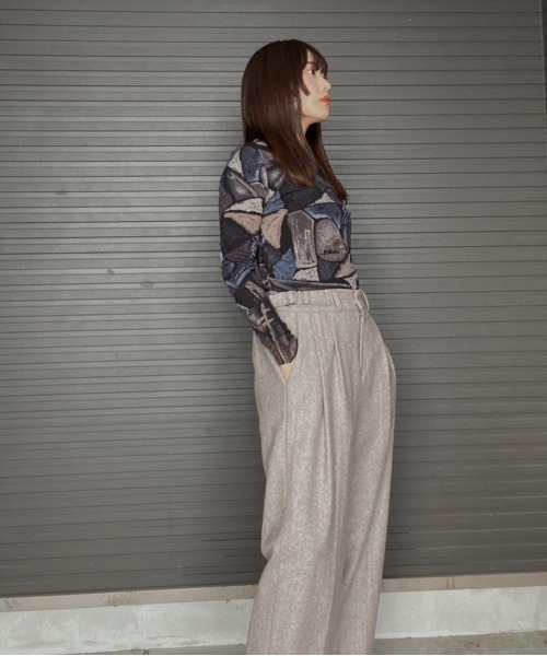 AMAIL（アマイル）の「Wool long pants（その他パンツ・レディース・ベージュ/グレー・FREE）」の18枚目の写真