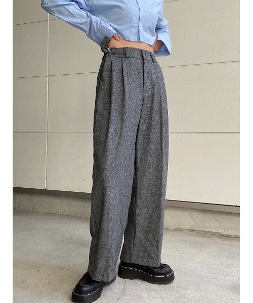 AMAIL（アマイル）の「Wool long pants（その他パンツ・レディース・ベージュ/グレー・FREE）」の19枚目の写真