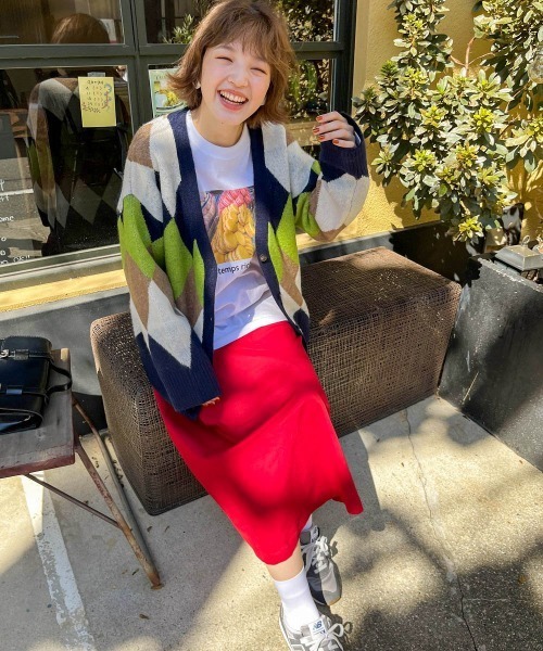 Le temps riche(ルタンリッシュ)の「フレンチフォトプリントロングスリーブTシャツ<Le temps riche>(Tシャツ/カットソー・レディース・ホワイト系2/ホワイト系1・M/L)」の12枚目の写真