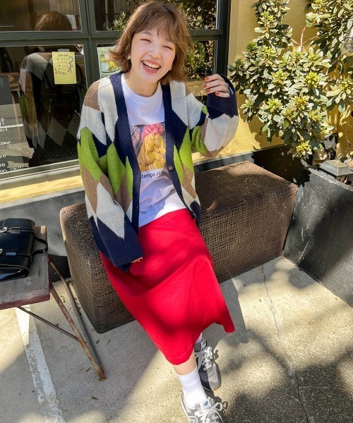 Le temps riche(ルタンリッシュ)の「フレンチフォトプリントロングスリーブTシャツ<Le temps riche>(Tシャツ/カットソー・レディース・ホワイト系2/ホワイト系1・M/L)」の13枚目の写真