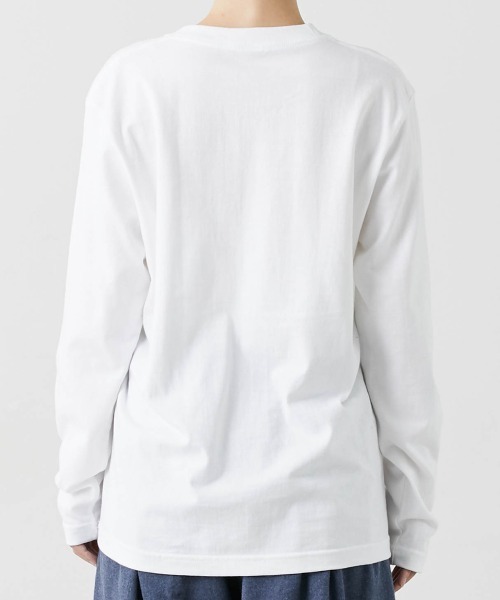 Le temps riche(ルタンリッシュ)の「フレンチフォトプリントロングスリーブTシャツ<Le temps riche>(Tシャツ/カットソー・レディース・ホワイト系2/ホワイト系1・M/L)」の16枚目の写真