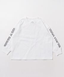 LOWRYS FARM | WAX PAPERメニュープリントロングTシャツ　182804(Tシャツ/カットソー)