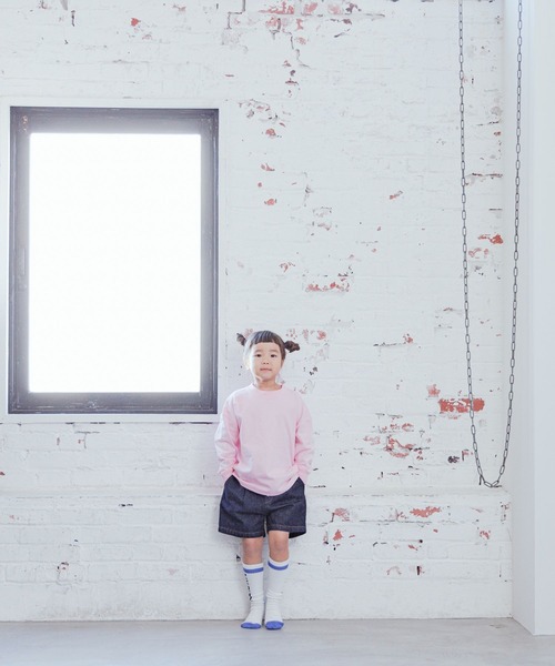 LOWRYS FARM（ローリーズファーム）の「WAX PAPERメニュープリントロングTシャツ　182804（Tシャツ/カットソー・キッズ・ピンク/ホワイト・120cm/150cm/130cm/110cm/140cm）」の15枚目の写真