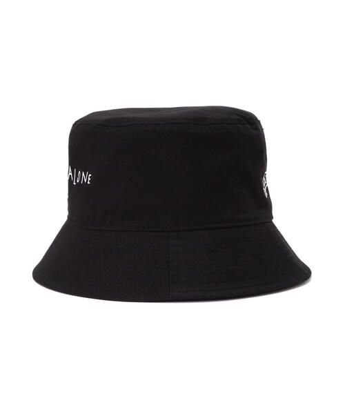 AZS TOKYO（アザストーキョー）の「AZS TOKYO/アザストウキョウ/"CRY ALONE" BUCKET（ハット・レディース・ブラック・F）」の4枚目の写真