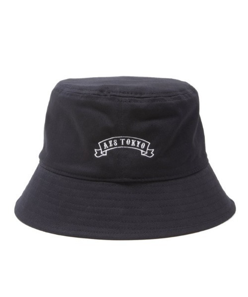 AZS TOKYO（アザストーキョー）の「AZS TOKYO/アザストウキョウ/"CRY ALONE" BUCKET（ハット・レディース・ブラック・F）」の2枚目の写真