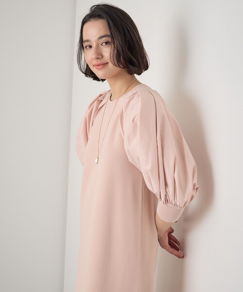 ANAYI（アナイ）の「レーヨンポリエステルドッキングワンピース