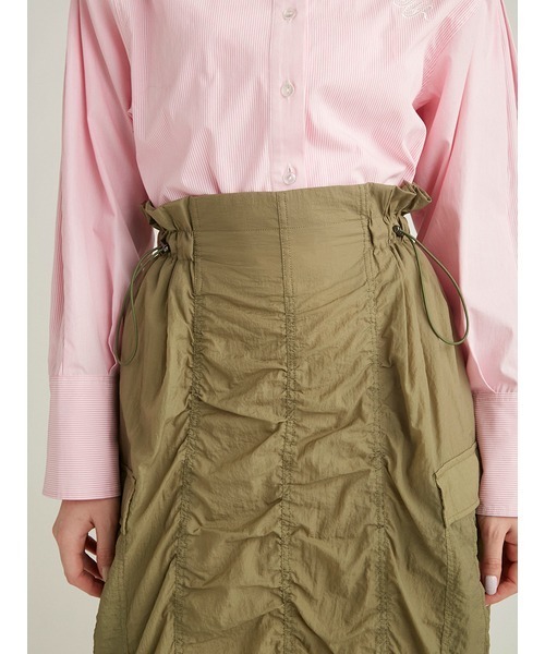 FURFUR（ファーファー）の「シアーミリタリースカート（スカート・レディース・カーキ/ブラック/ホワイト・FREE）」の9枚目の写真