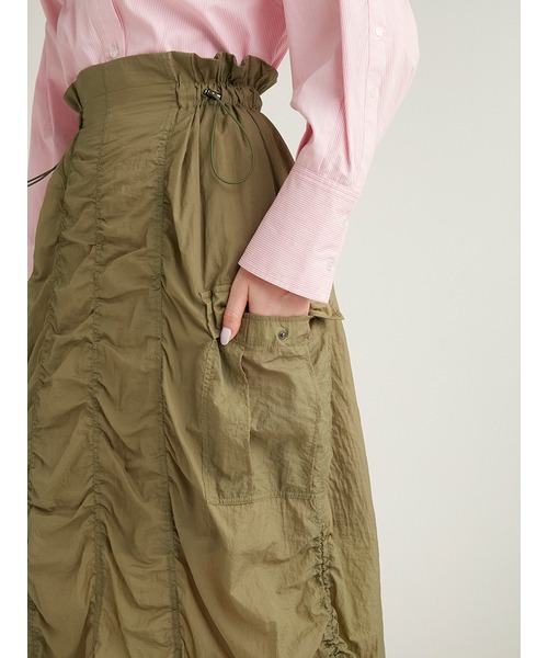 FURFUR（ファーファー）の「シアーミリタリースカート（スカート・レディース・カーキ/ブラック/ホワイト・FREE）」の11枚目の写真