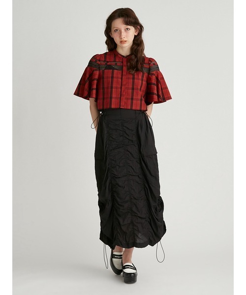 FURFUR（ファーファー）の「シアーミリタリースカート（スカート・レディース・カーキ/ブラック/ホワイト・FREE）」の17枚目の写真