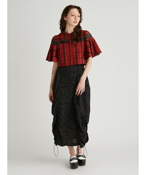 FURFUR（ファーファー）の「シアーミリタリースカート（スカート・レディース・カーキ/ブラック/ホワイト・FREE）」の18枚目の写真