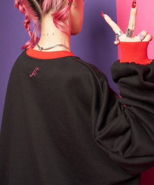 ANNA SUI（アナスイ）の「ANNA SUI jouetie KOZIK トリムプルオーバー【SP】（その他トップス・レディース・ブラック/ホワイト・M）」の3枚目の写真