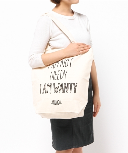 green label relaxing（グリーンレーベルリラクシング）の「GLR TOTE SAITAMA/M◆（トートバッグ・オフホワイト・フリー）」の2枚目の写真