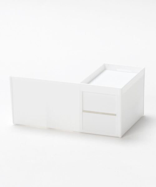 Port（ポート）の「引き出し付き マルチ 収納 ボックス / 収納ケース #（収納グッズ・レディース・ホワイト/ピンク/ブルー・FREE）」の5枚目の写真