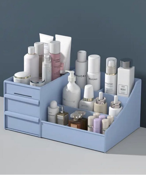 Port（ポート）の「引き出し付き マルチ 収納 ボックス / 収納ケース #（収納グッズ・レディース・ホワイト/ピンク/ブルー・FREE）」の2枚目の写真