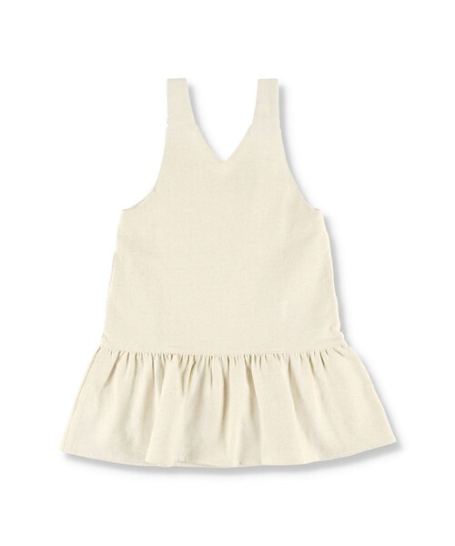 BRANSHES(ブランシェス)の「ジャンパースカート(ジャンパースカート・キッズ・ライトグリーン/キナリ・120/110/130/100/150/140)」の6枚目の写真