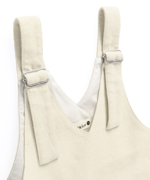 BRANSHES(ブランシェス)の「ジャンパースカート(ジャンパースカート・キッズ・ライトグリーン/キナリ・120/110/130/100/150/140)」の7枚目の写真