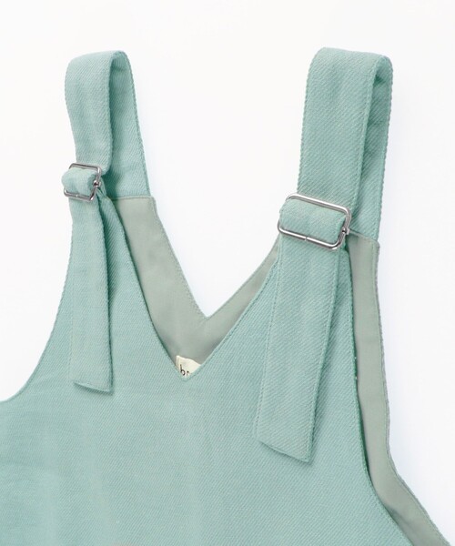 BRANSHES(ブランシェス)の「ジャンパースカート(ジャンパースカート・キッズ・ライトグリーン/キナリ・120/110/130/100/150/140)」の15枚目の写真