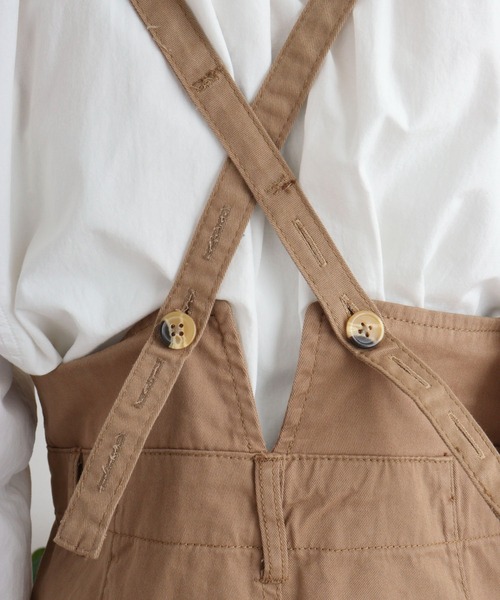 【セール】atONE サスペンダー付きハイウェストツイルパンツ（その他パンツ）｜atONE（アットワン）