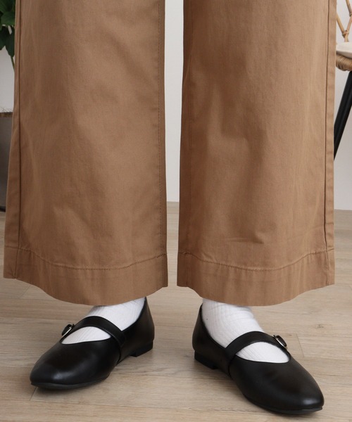 【セール】atONE サスペンダー付きハイウェストツイルパンツ（その他パンツ）｜atONE（アットワン）