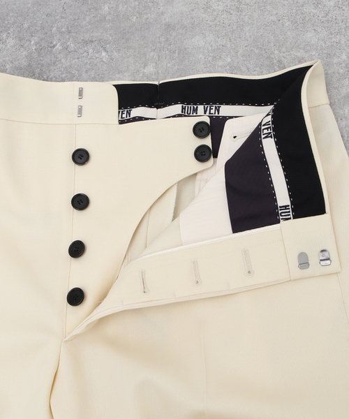 HUM VENT ヒューベント新品 パンツ スラックス 23SS HUM VENT<ヒューベント>