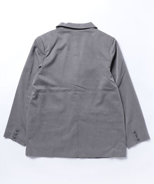 Seemi. byNICECLAUP（ シーミーバイナイスクラップ）の「【Seemi】テーラードジャケット（テーラードジャケット・レディース・ピンク/グレー・FREE）」の3枚目の写真