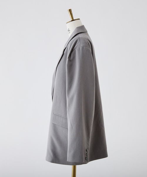 Seemi. byNICECLAUP（ シーミーバイナイスクラップ）の「【Seemi】テーラードジャケット（テーラードジャケット・レディース・ピンク/グレー・FREE）」の22枚目の写真