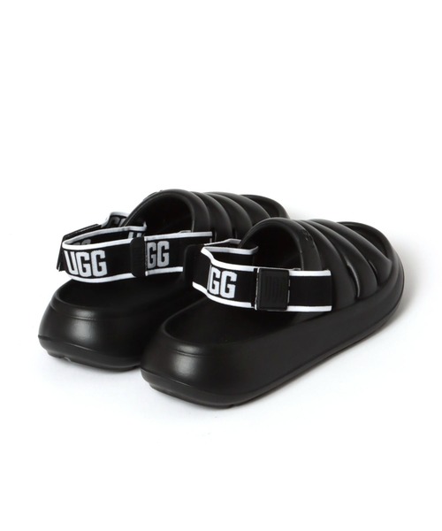 UGG(アグ)の「【UGG(アグ)】SportYeah(WOMEN)(サンダル・レディース・ブラック/ホワイト・MEDIUM/SMALL)」の6枚目の写真