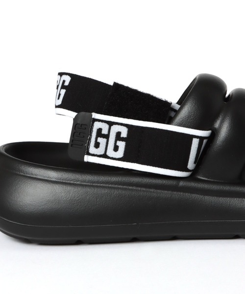 UGG(アグ)の「【UGG(アグ)】SportYeah(WOMEN)(サンダル・レディース・ブラック/ホワイト・MEDIUM/SMALL)」の11枚目の写真