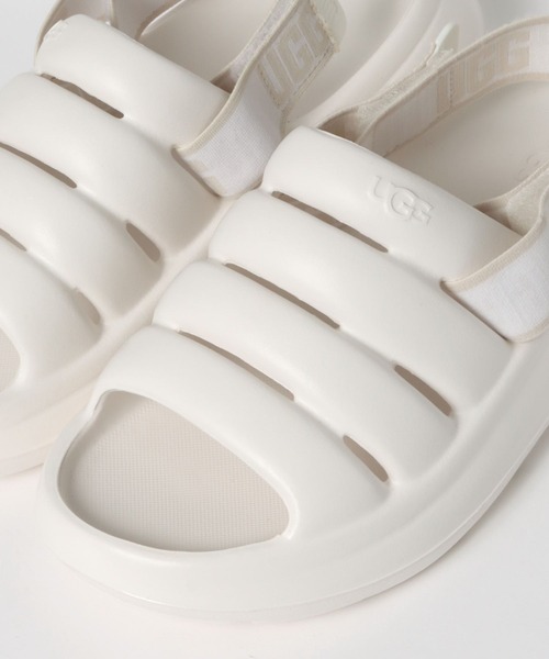 UGG(アグ)の「【UGG(アグ)】SportYeah(WOMEN)(サンダル・レディース・ブラック/ホワイト・MEDIUM/SMALL)」の14枚目の写真