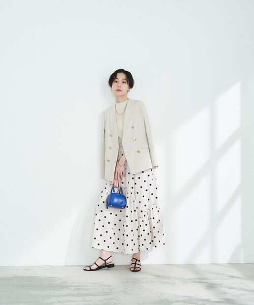 NOLLEY'S Sophi（ノーリーズソフィ）の「ドットタフタティアード