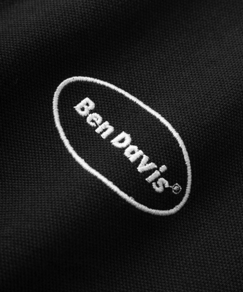 BEN DAVIS(ベンデイビス)の「【BEN DAVIS/ベンデイビス】ビッグシルエット オーバルロゴワンポイント刺繍&バックプリント ポロシャツ/ラガーシャツ/ICE SHOP POLO(ポロシャツ・レディース・ブラック/ホワイト/グリーン/ダークブルー・M/L/XL)」の13枚目の写真