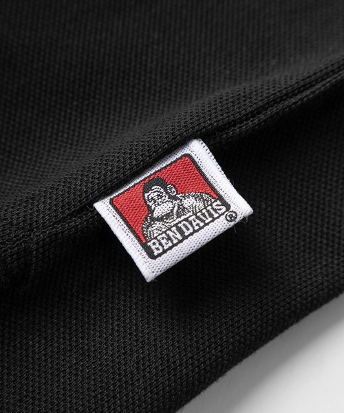 BEN DAVIS(ベンデイビス)の「【BEN DAVIS/ベンデイビス】ビッグシルエット オーバルロゴワンポイント刺繍&バックプリント ポロシャツ/ラガーシャツ/ICE SHOP POLO(ポロシャツ・レディース・ブラック/ホワイト/グリーン/ダークブルー・M/L/XL)」の16枚目の写真