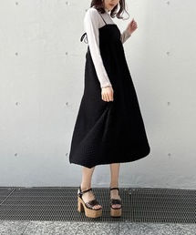 one way | エンボスキャミワンピース(ワンピース)