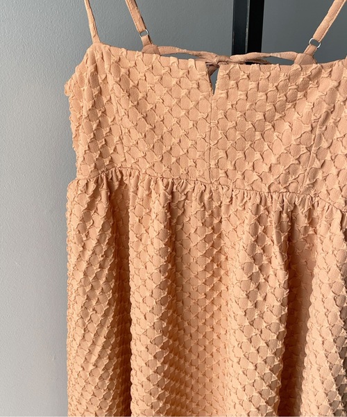 one way（ワンウェイ）の「エンボスキャミワンピース（ワンピース・レディース・オレンジ/ブラック/ホワイト・FREE）」の13枚目の写真