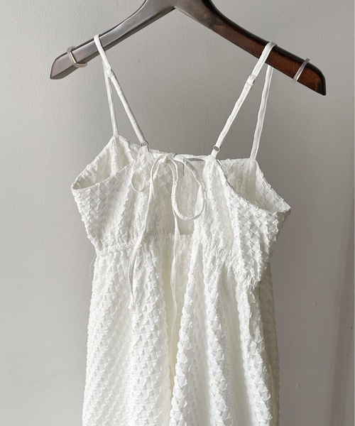 one way（ワンウェイ）の「エンボスキャミワンピース（ワンピース・レディース・オレンジ/ブラック/ホワイト・FREE）」の11枚目の写真