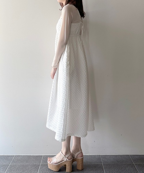 one way（ワンウェイ）の「エンボスキャミワンピース（ワンピース・レディース・オレンジ/ブラック/ホワイト・FREE）」の20枚目の写真