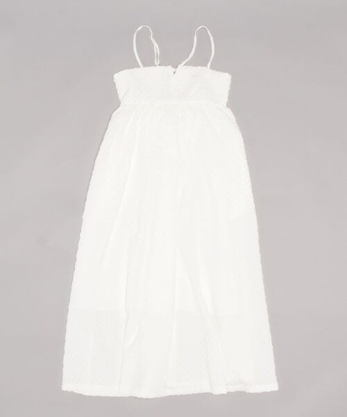 one way（ワンウェイ）の「エンボスキャミワンピース（ワンピース・レディース・オレンジ/ブラック/ホワイト・FREE）」の4枚目の写真