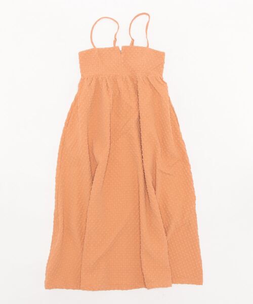 one way（ワンウェイ）の「エンボスキャミワンピース（ワンピース・レディース・オレンジ/ブラック/ホワイト・FREE）」の6枚目の写真