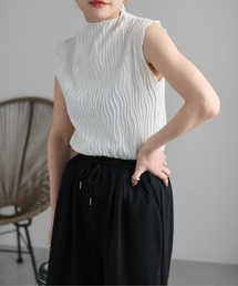 ap retro | ノースリーブウェーブメローTEE(Tシャツ/カットソー)