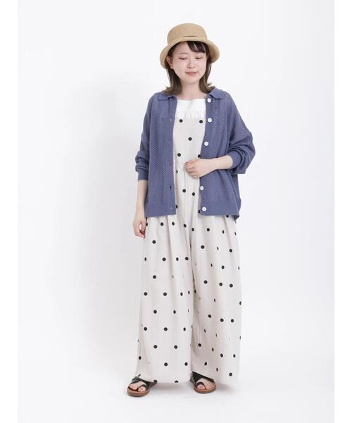 Samansa Mos2(サマンサ モスモス)の「スクエアネックノースリレースカットソー(タンクトップ・レディース・ブラック/オフホワイト/ベージュ・フリ-)」の15枚目の写真