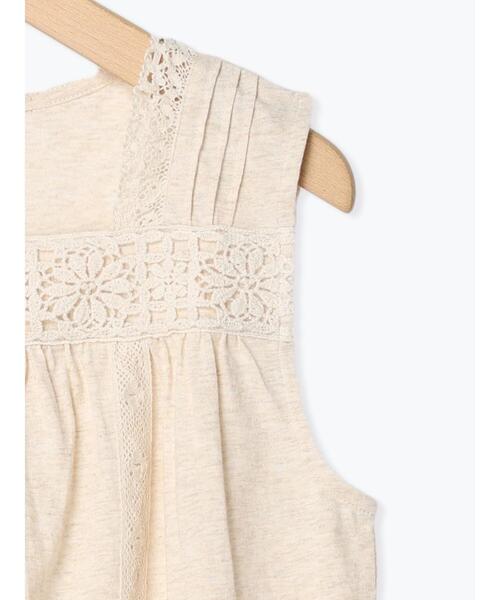 Samansa Mos2(サマンサ モスモス)の「スクエアネックノースリレースカットソー(タンクトップ・レディース・ブラック/オフホワイト/ベージュ・フリ-)」の19枚目の写真