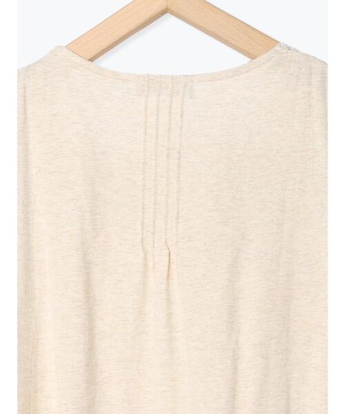 Samansa Mos2(サマンサ モスモス)の「スクエアネックノースリレースカットソー(タンクトップ・レディース・ブラック/オフホワイト/ベージュ・フリ-)」の21枚目の写真