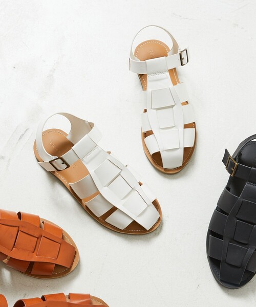 FREAK'S STORE（フリークスストア）の「【限定展開】グルカサンダル（サンダル・レディース・ブラウン/ブラック/オフホワイト・23.0cm/24.0cm/24.5cm/23.5cm）」の2枚目の写真