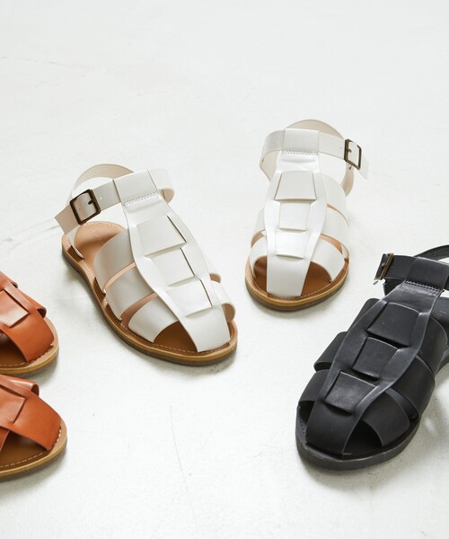FREAK'S STORE（フリークスストア）の「【限定展開】グルカサンダル（サンダル・レディース・ブラウン/ブラック/オフホワイト・23.0cm/24.0cm/24.5cm/23.5cm）」の14枚目の写真