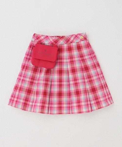 新品　ケイトスペード　トドラー ガーデンプレイドプリーツスカート kate spade new york kids（ケイトスペードニューヨーク）の