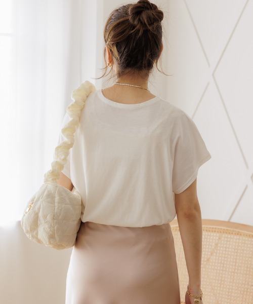 flower（フラワー）の「フラワーロゴティーズ（Tシャツ/カットソー・レディース・ホワイト/ホワイト系その他・FREE）」の16枚目の写真